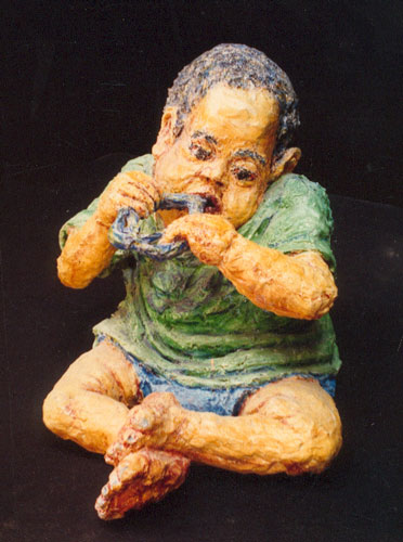 Korean baby sculpture