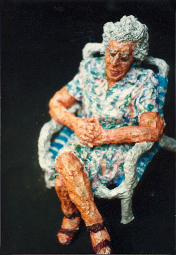 Woman in chair