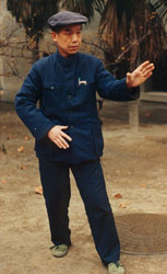 Man performing Tai Chi