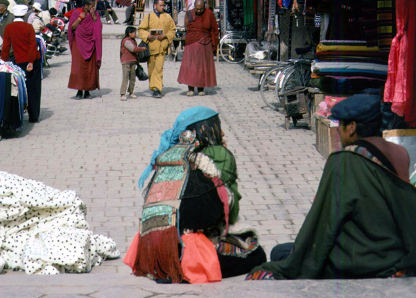 Tibetan woman