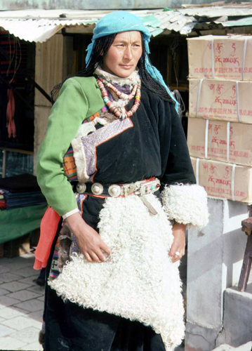 Tibetan woman